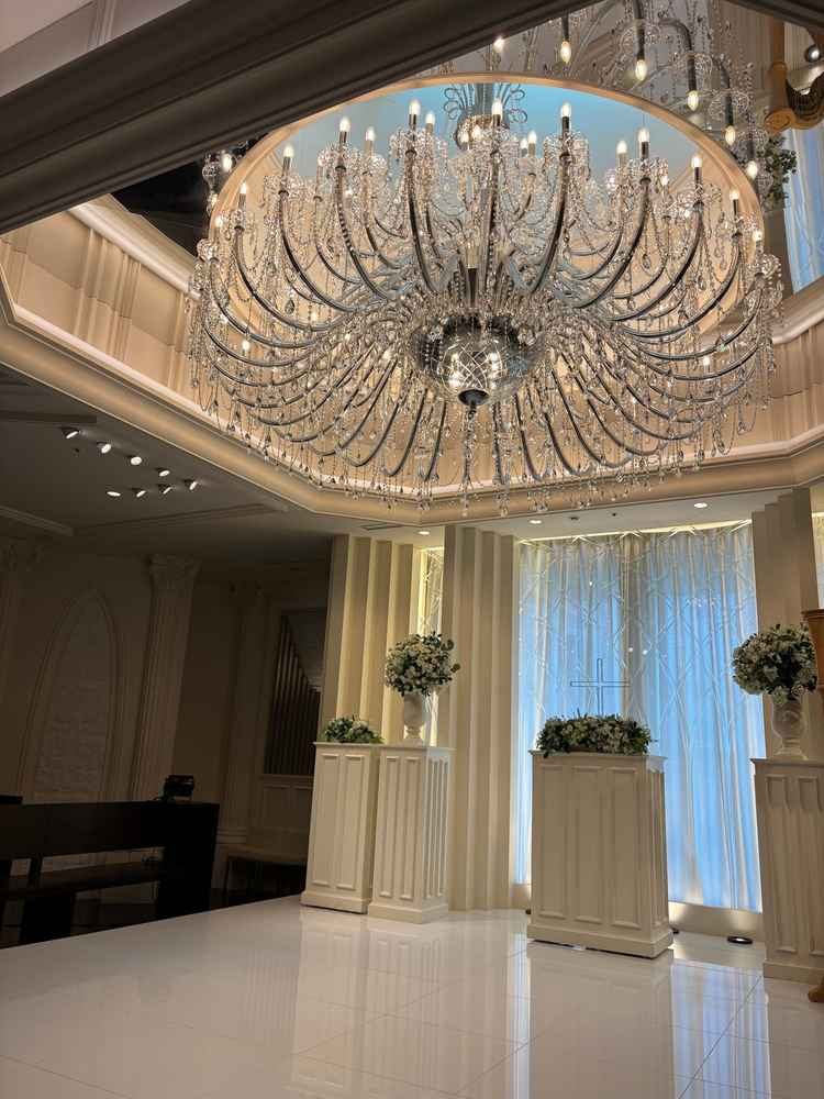 挙式会場の祭壇