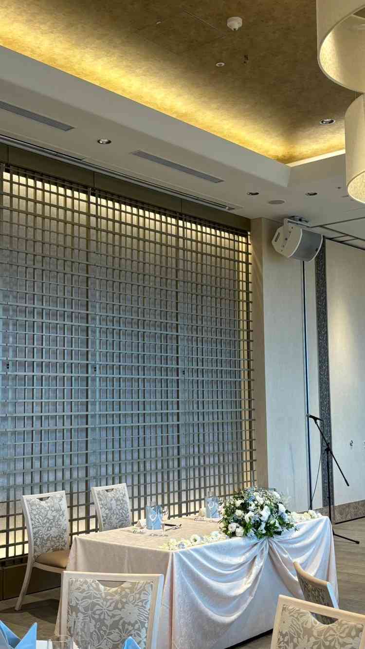 高砂のお花もきれいに飾ってありました。