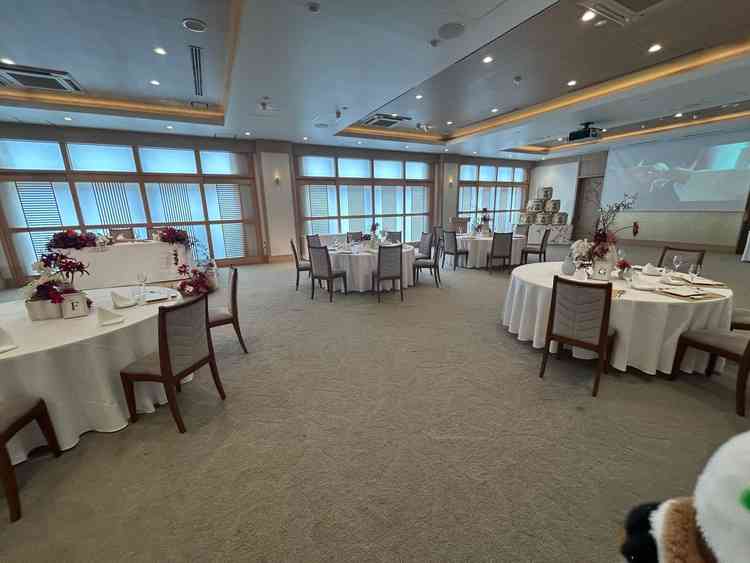 披露宴会場の写真