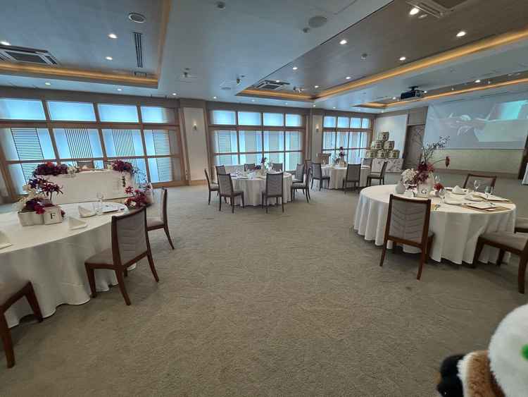 披露宴会場の写真