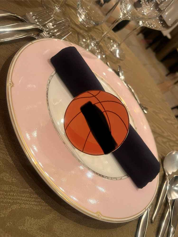 趣味に合わせた名札用意してくれていた