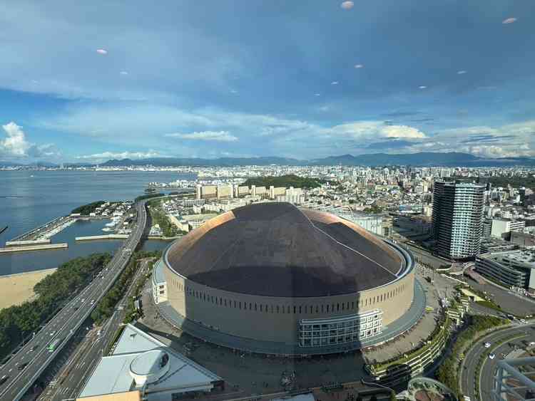 天空のチャペルからの景色
