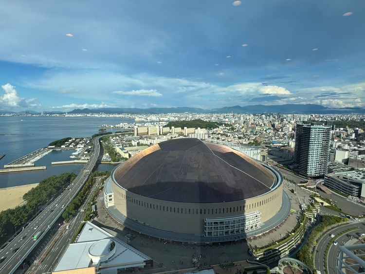 天空のチャペルからの景色