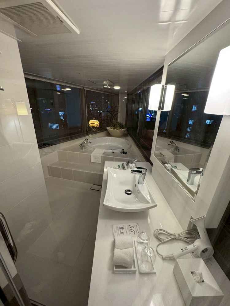 客室のバスルーム