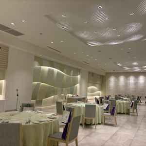 40名程度での披露宴会場。広く感じました。