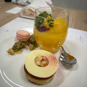 試食会のスイーツ