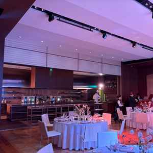 ライブキッチンがある披露宴会場