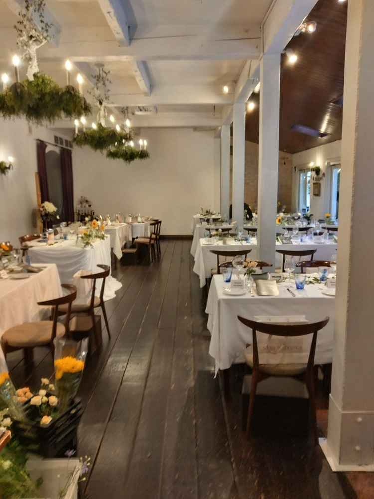 別の建物の披露宴会場です。アットホームな雰囲気でした。