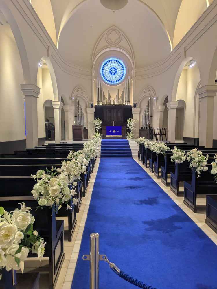 挙式会場です。