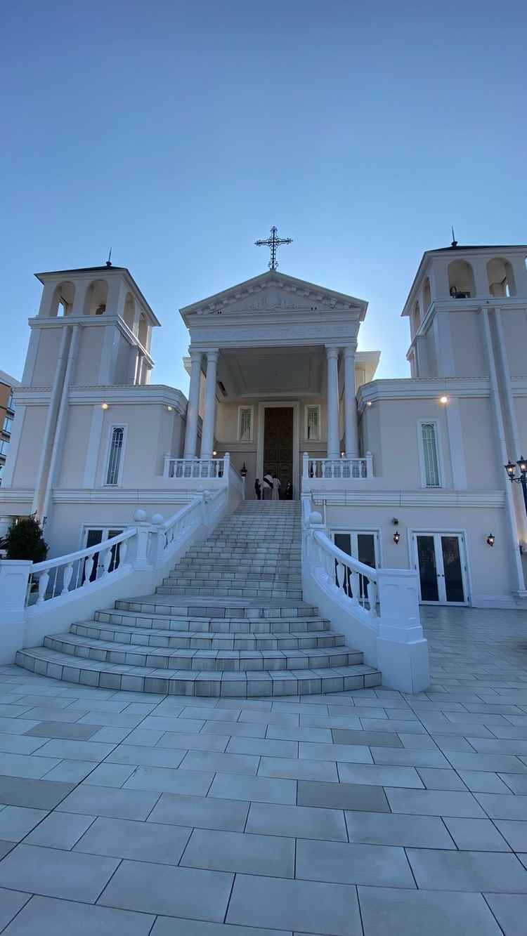 チャペルを外から撮影。