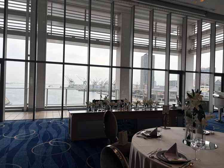 式場からの眺めも非常に良かったです