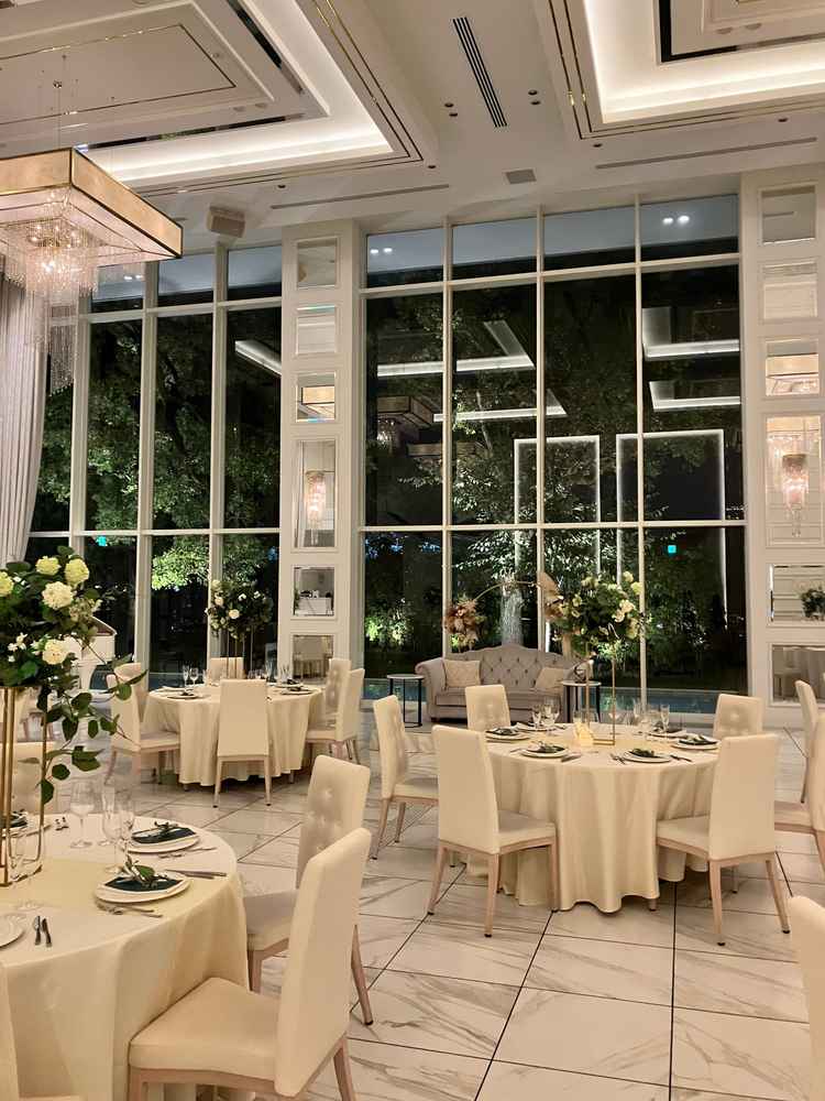 披露宴会場です。