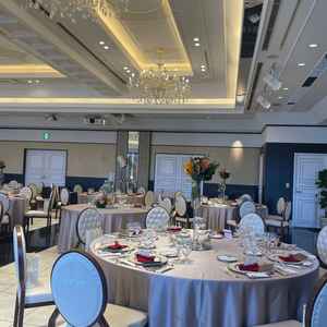 二つ目に紹介していただいた披露宴会場の写真です。