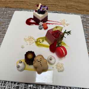 試食のデザート