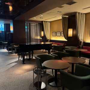 ウェルカムスペースです。ホテルならではの高級感でした。