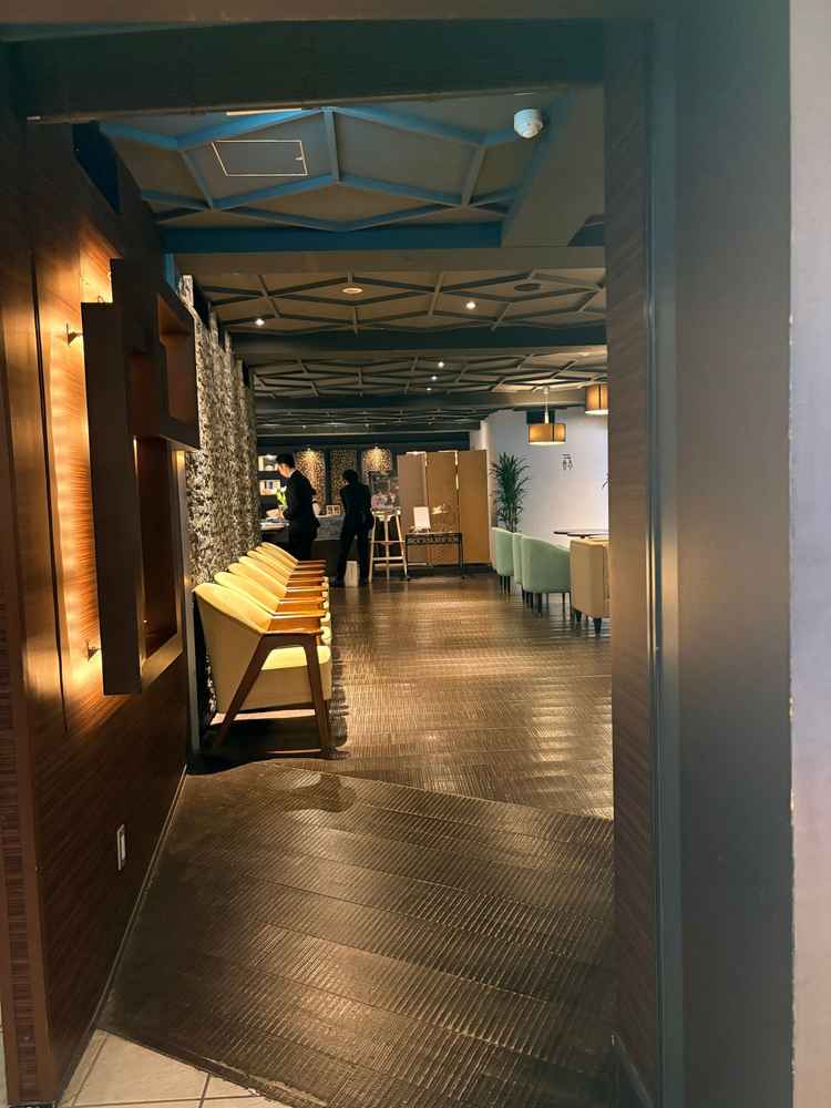 ゲストの待合室も雰囲気がよかったです。