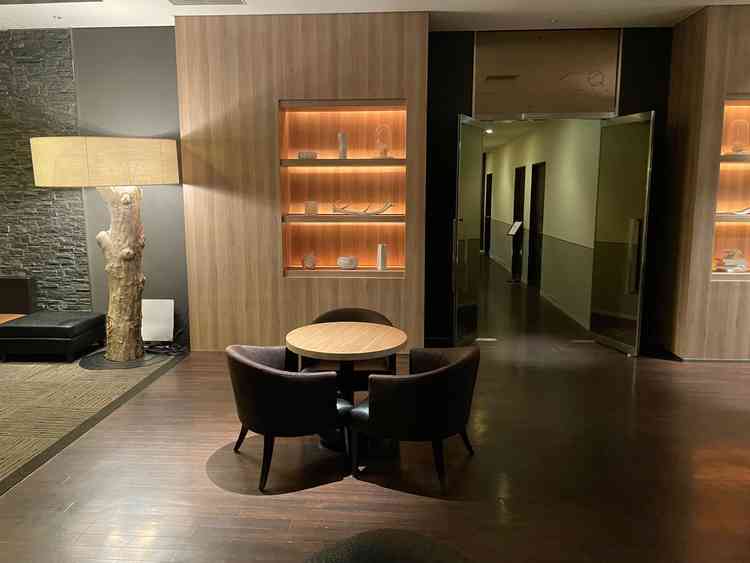 ゲストなどがくつろげるロビースペース