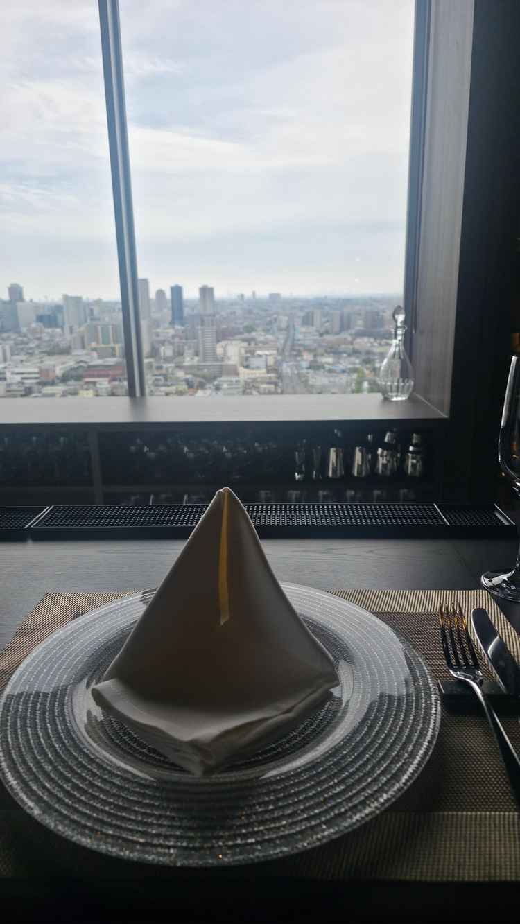 テーブルの様子。