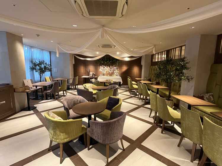 複数ある披露宴会場の一つ。コンパクトな披露宴にする場合にちょうど良い