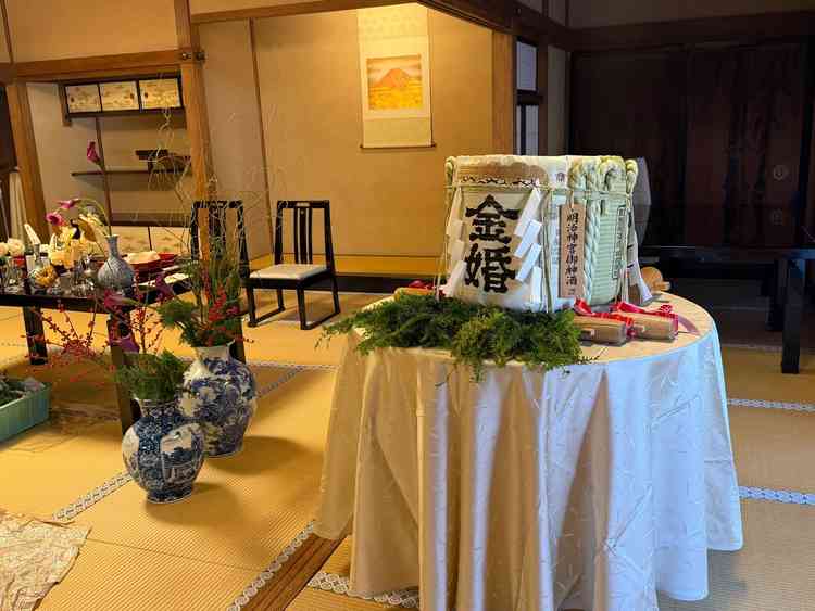 桃林荘の雰囲気。