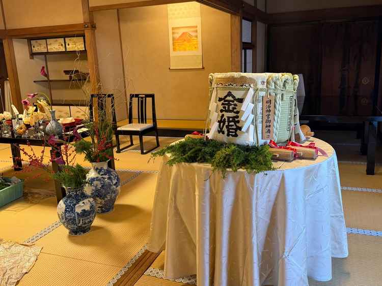 桃林荘の雰囲気。