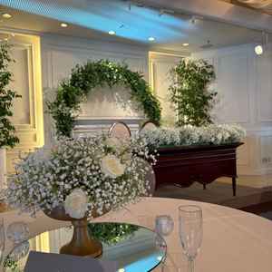 眺望が良い披露宴会場の写真です。