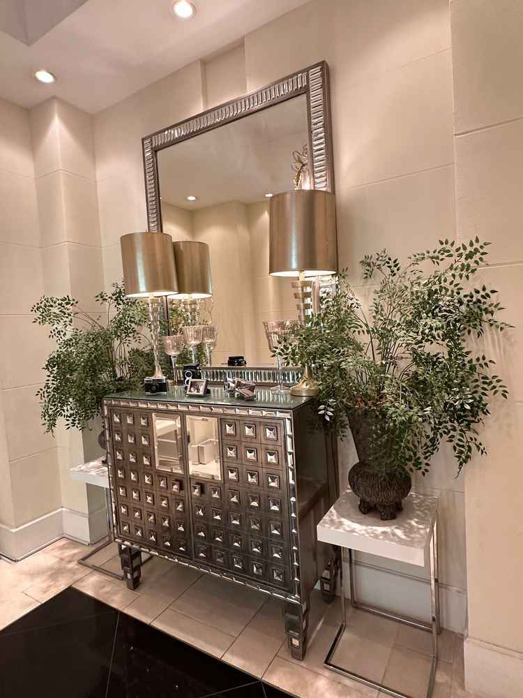 入り口を開けてすぐのスペース。ウェルカムスペースとは別に用意されており、こちらも自由に装飾可能。