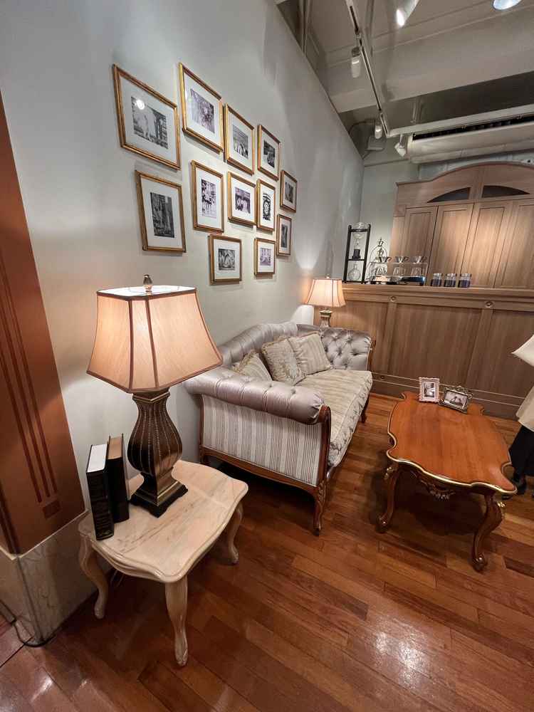 ゲストの待合スペース