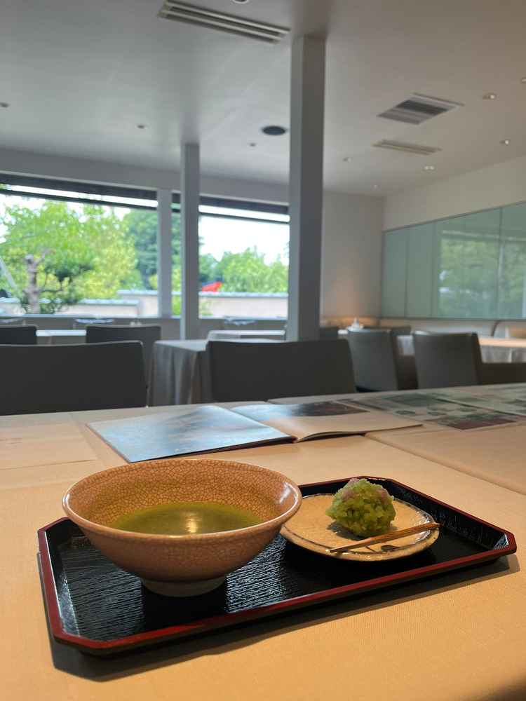 当日貸切にしていただけるカフェのお抹茶が最高でした！！！
