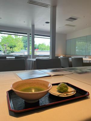 当日貸切にしていただけるカフェのお抹茶が最高でした！！！