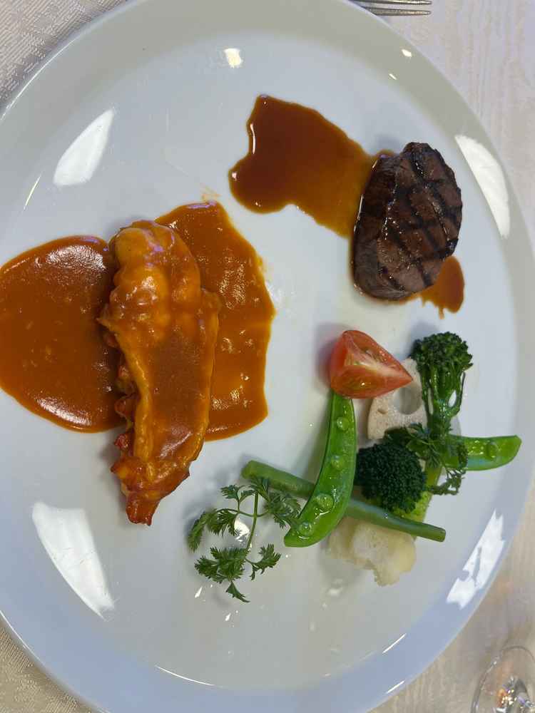 後日コースの試食をいただきました。