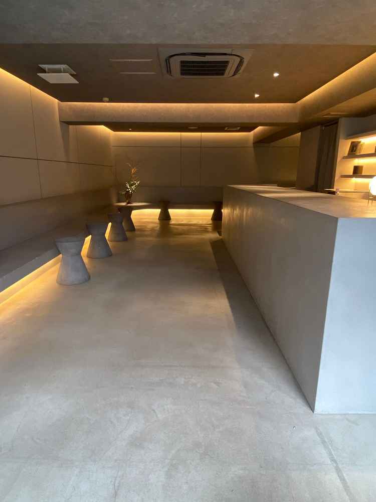 ゲストのロビーです。広々していて、お洒落だと思いました。