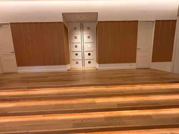 チャペルの前に部屋があるのがよかったです！