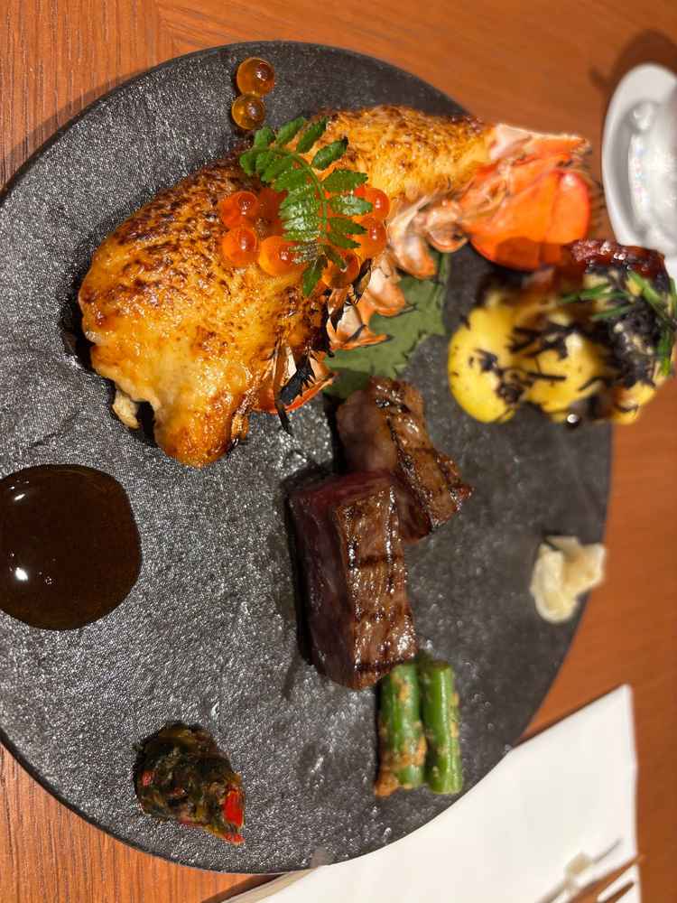 試食のプレートです。