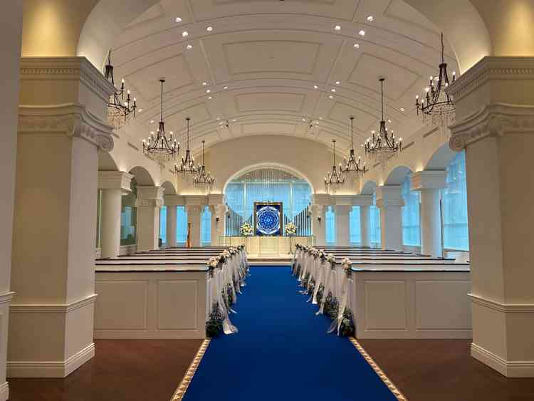 チャペルの全体写真になります。