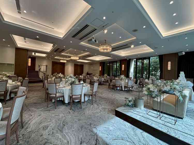 決めた披露宴会場