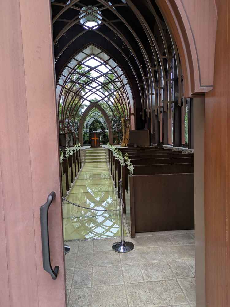 チャペル。素敵でした。