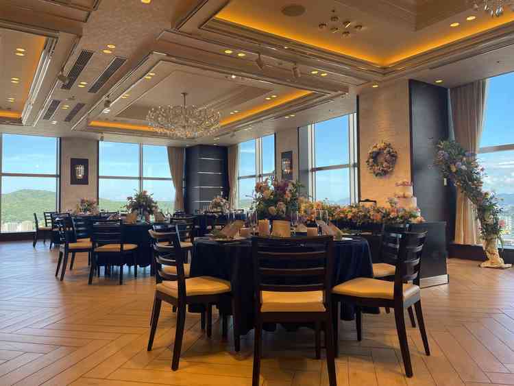21階披露宴会場