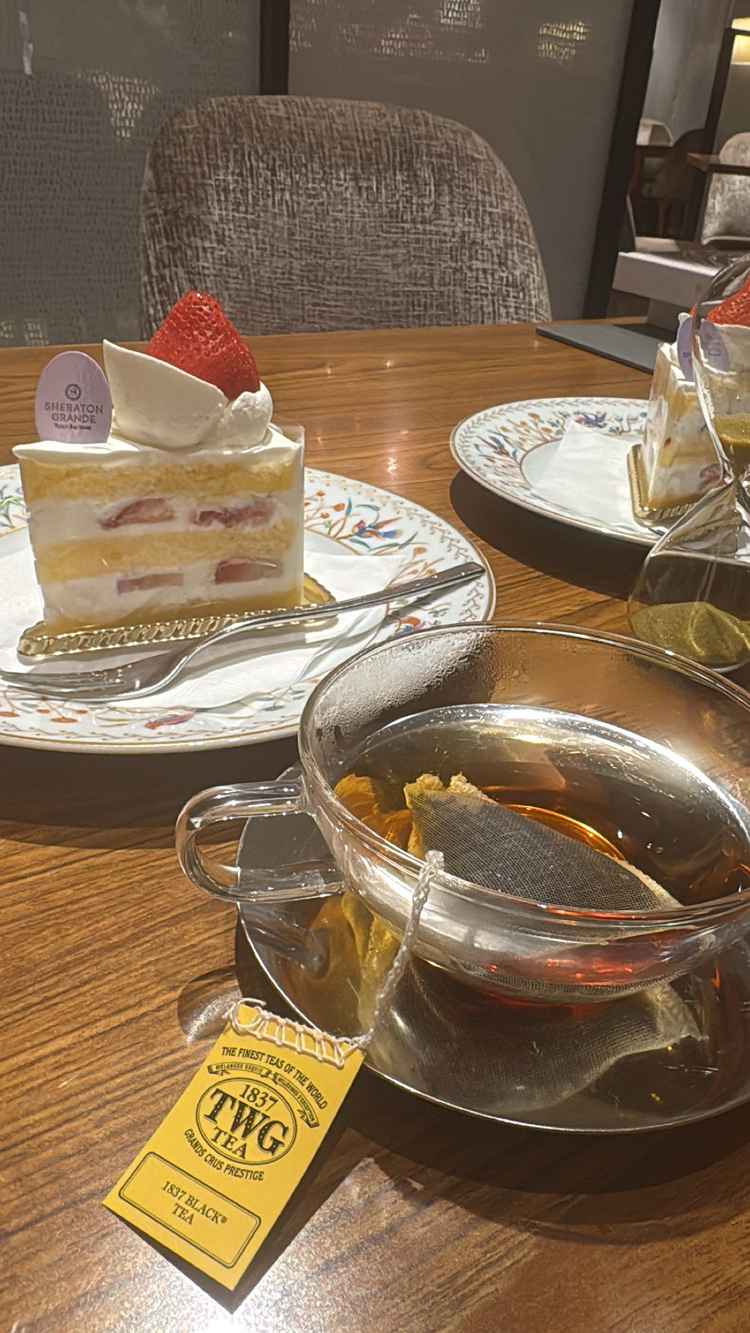 提携しており引き出物にも利用できるtwg紅茶と美味しいショートケーキ