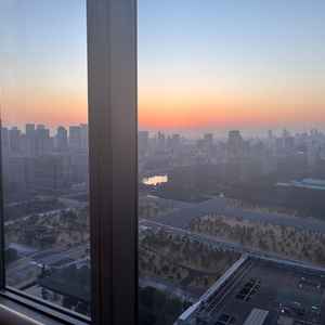 ゲストの待機するところからの眺め。