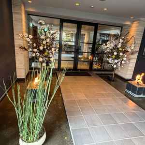 当日はここの入り口スペースも自分たち好みにアレンジできるとのこと。