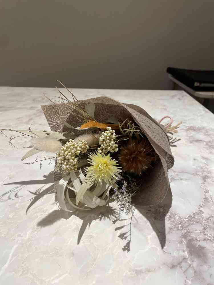 ドライフラワーのギフト