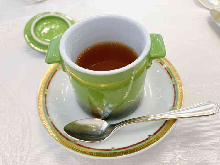 試食で、メニューにない特別スープを振る舞っていただきました。とても美味しかったです！