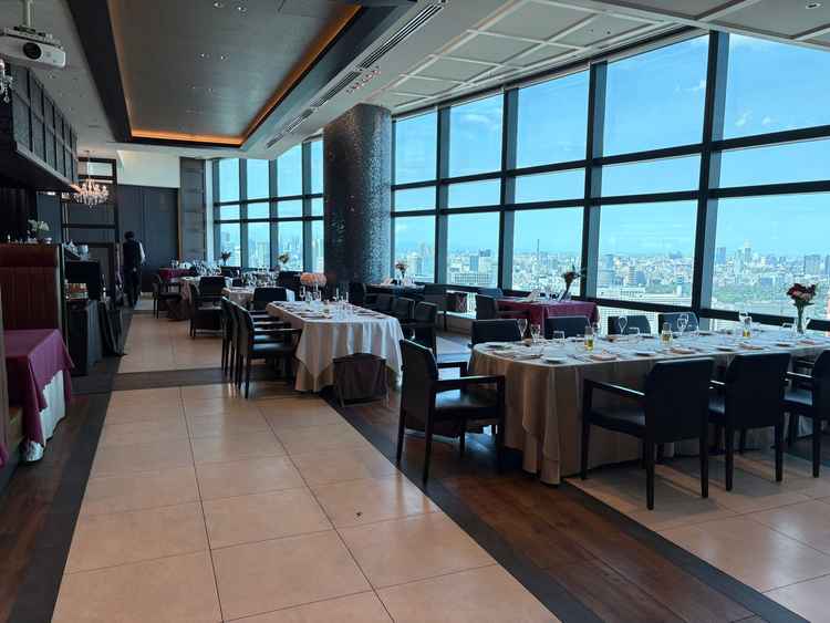 もう一つの会場も景色がよかったです。(開始時間が選べないため今回は別会場にしました)