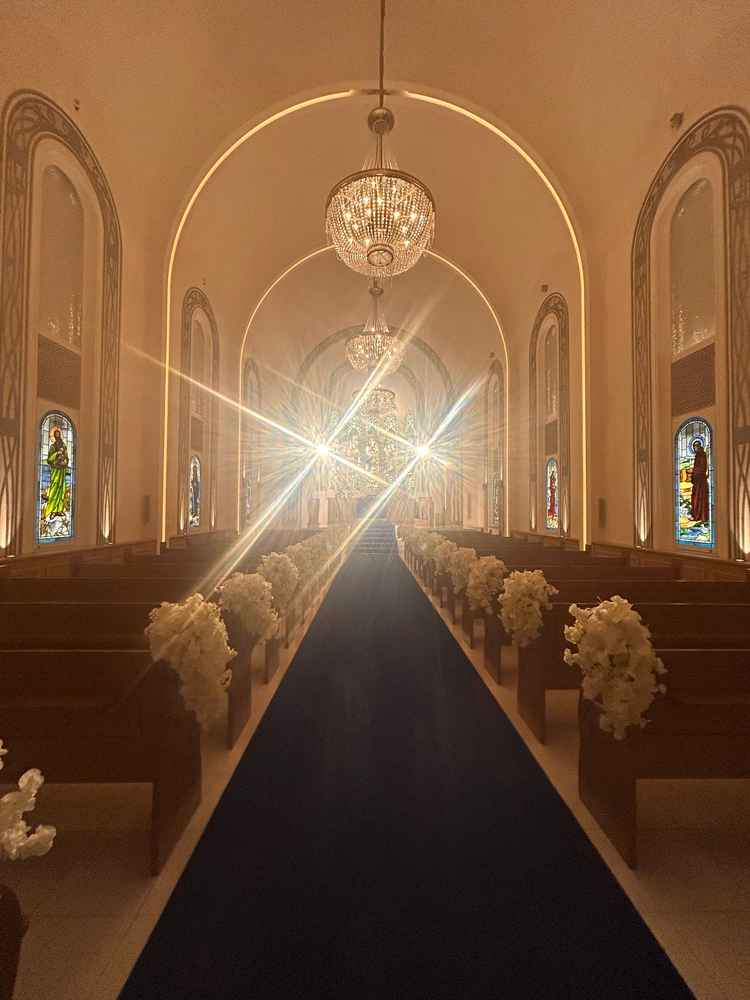 実際はライトが当たって、当日はこんな感じらしい。