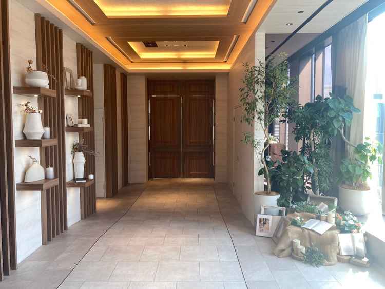 披露宴会場に入る前の空間です。