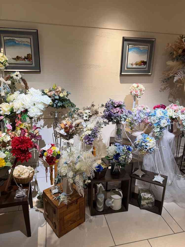 ブーケ。お花や色味、形は様々でとても想像が膨らみました。