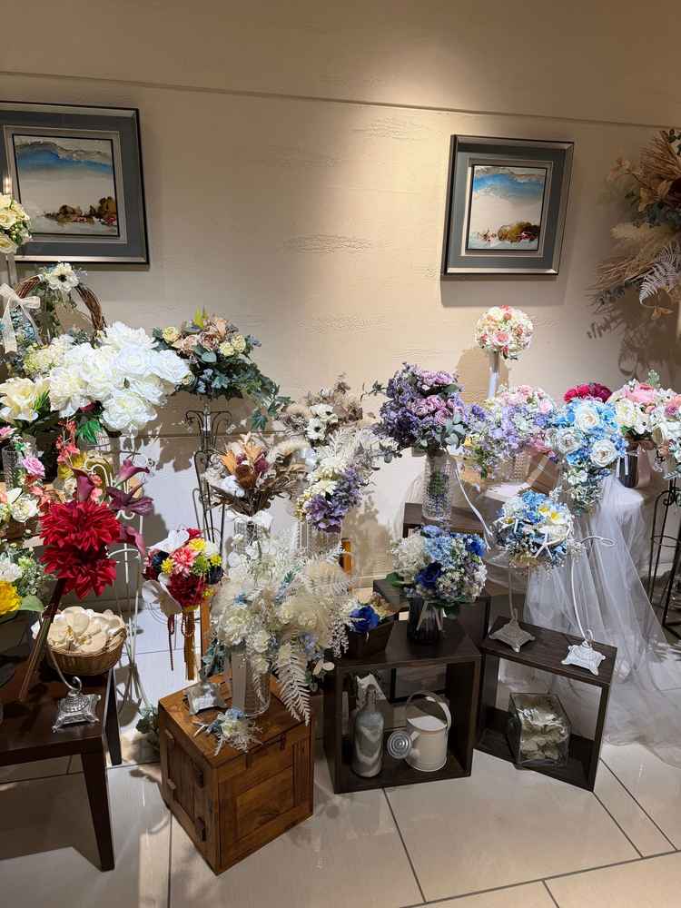 ブーケ。お花や色味、形は様々でとても想像が膨らみました。