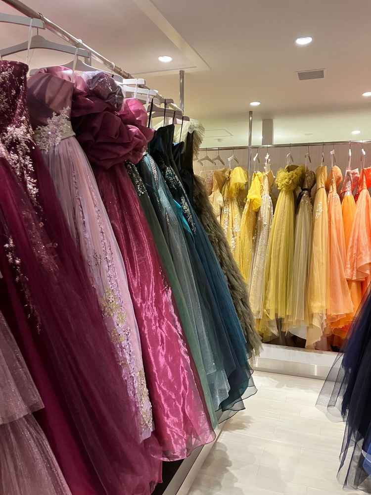 ドレスの種類が多い