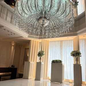 チャペル最前列からの写真です。ゲストとの距離が近く、珍しい形です。